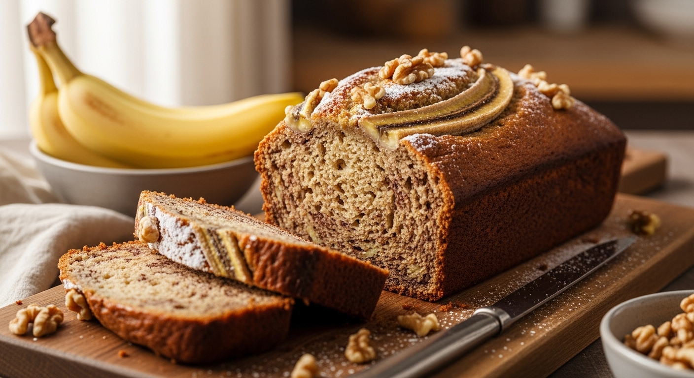 Super Moist Banana Bread Recipe: Packed with Ripe Banana Flavor